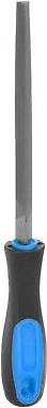 Uxcell Triangular File 6 High Carbon Steel Double Cut Hand Rasp