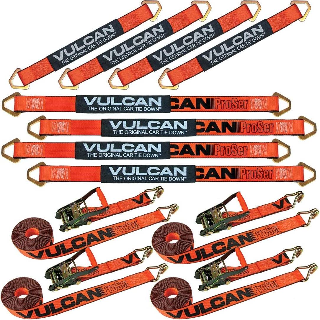 Complete Axle Strap Tie Down Kit