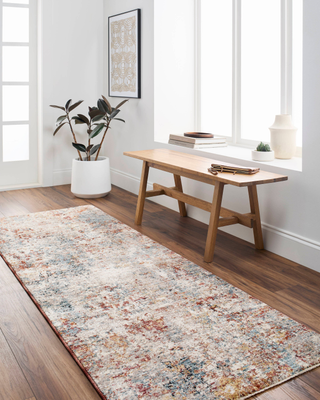 Origin 21 River Embers 2 x 8 ft Loomed Polyester Multi Rectangular Indoor Abstract Spot Clean Only Runner Rug Multicolor
