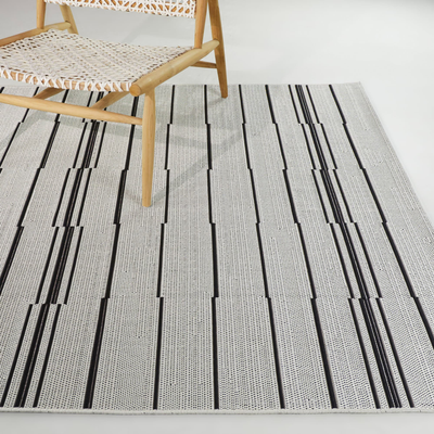 Origin 21 Flatweave Polypropylene Gray Rectangular Runner Rug 2 x 7 ft Gray