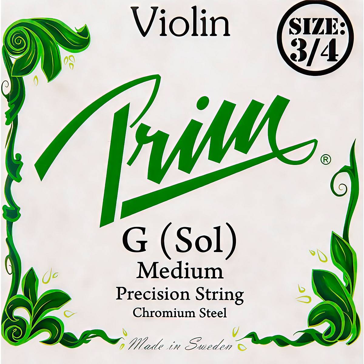 3 4 violin Prim Precision Violin G String 3/4 Size