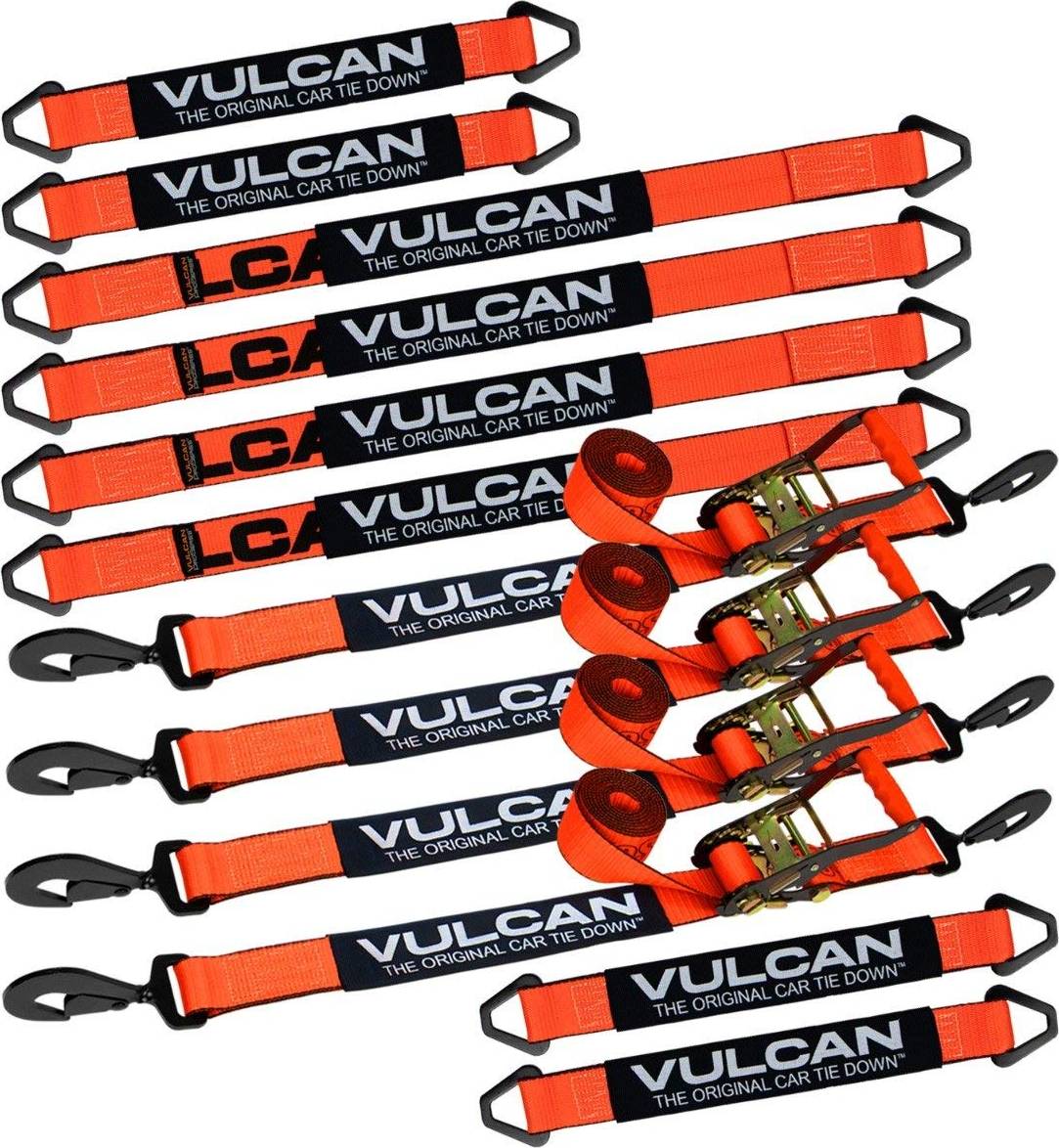 Complete Axle Strap Tie Down Kit