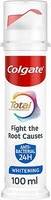 Colgate total whitening Colgate Total Teeth Whitening Toothpaste 100ml Pump