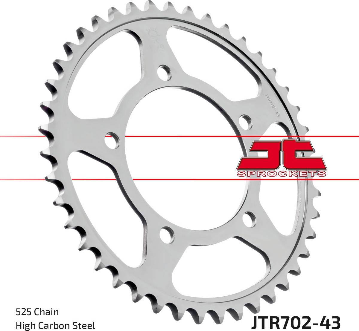 Sprocket Rear 43T 525
