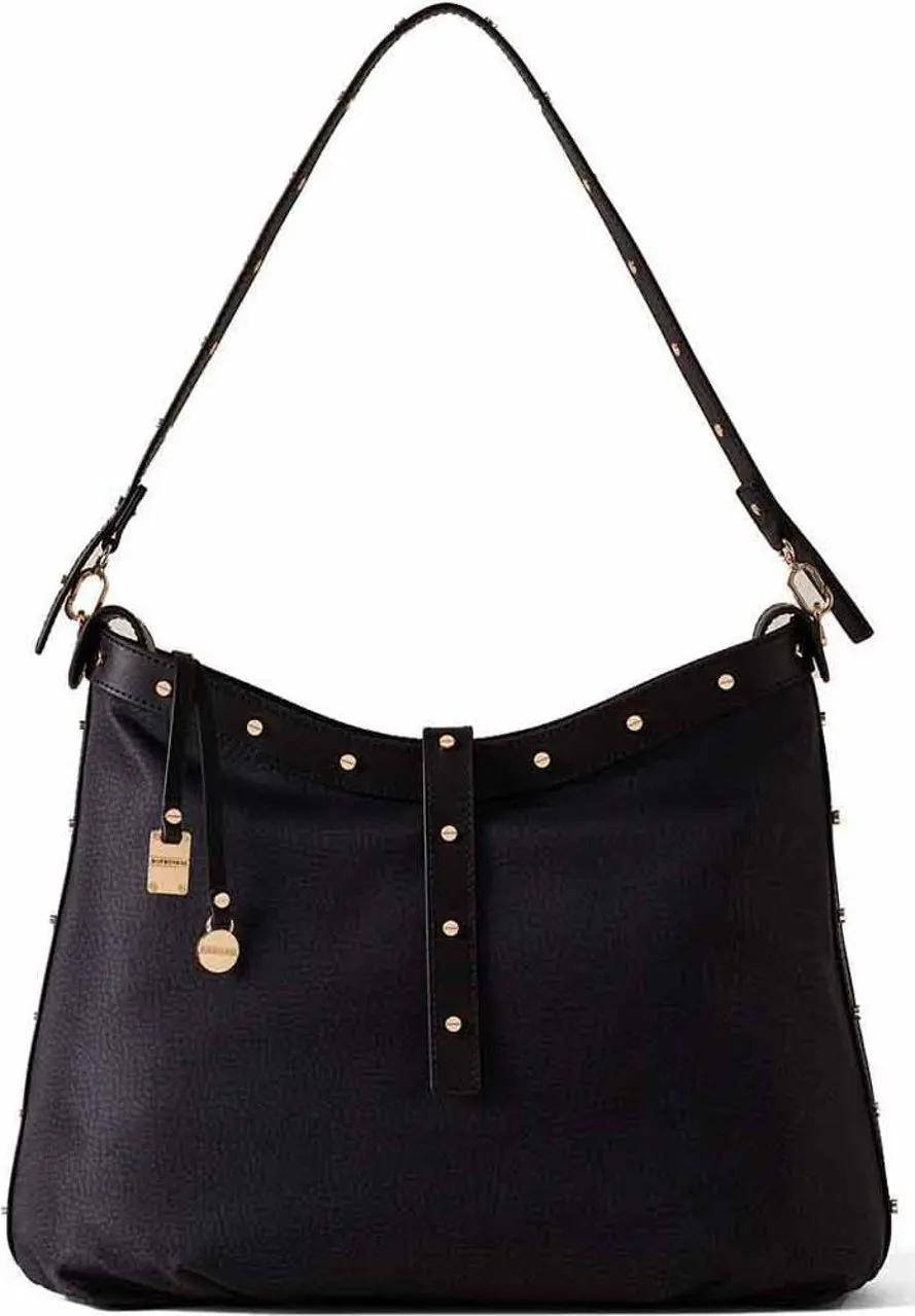 Borbonese Urban-Chic Metropole Uld Tasker - Sort