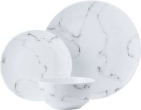 George Home Marble-effect Dinner Set