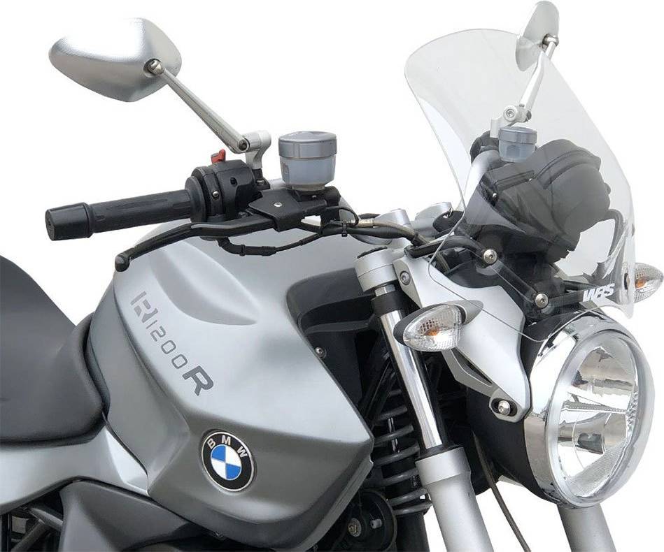 BMW R 1200 R Windshield Plateado