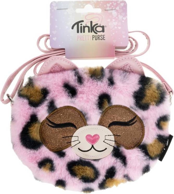 Tinka Väska - Rosa Leopard