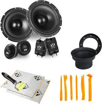 6.5 component speakers NVX NSP65Kit 200W RMS 6.5 Inch Component Speakers