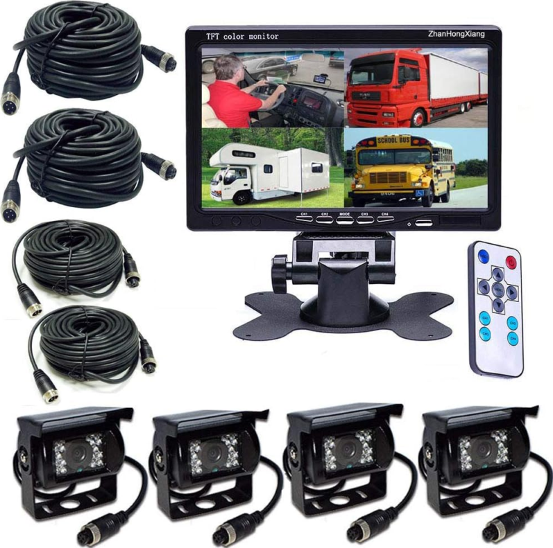 1080p camera AHD Hd 1080p Backup Camera 7 Inch Monitor
