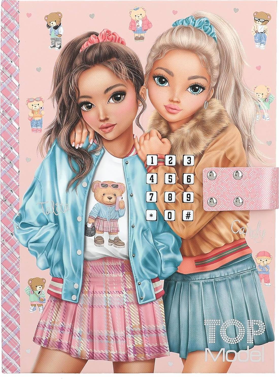 TOPModel Diary with Number Code & Sound Team Teddy
