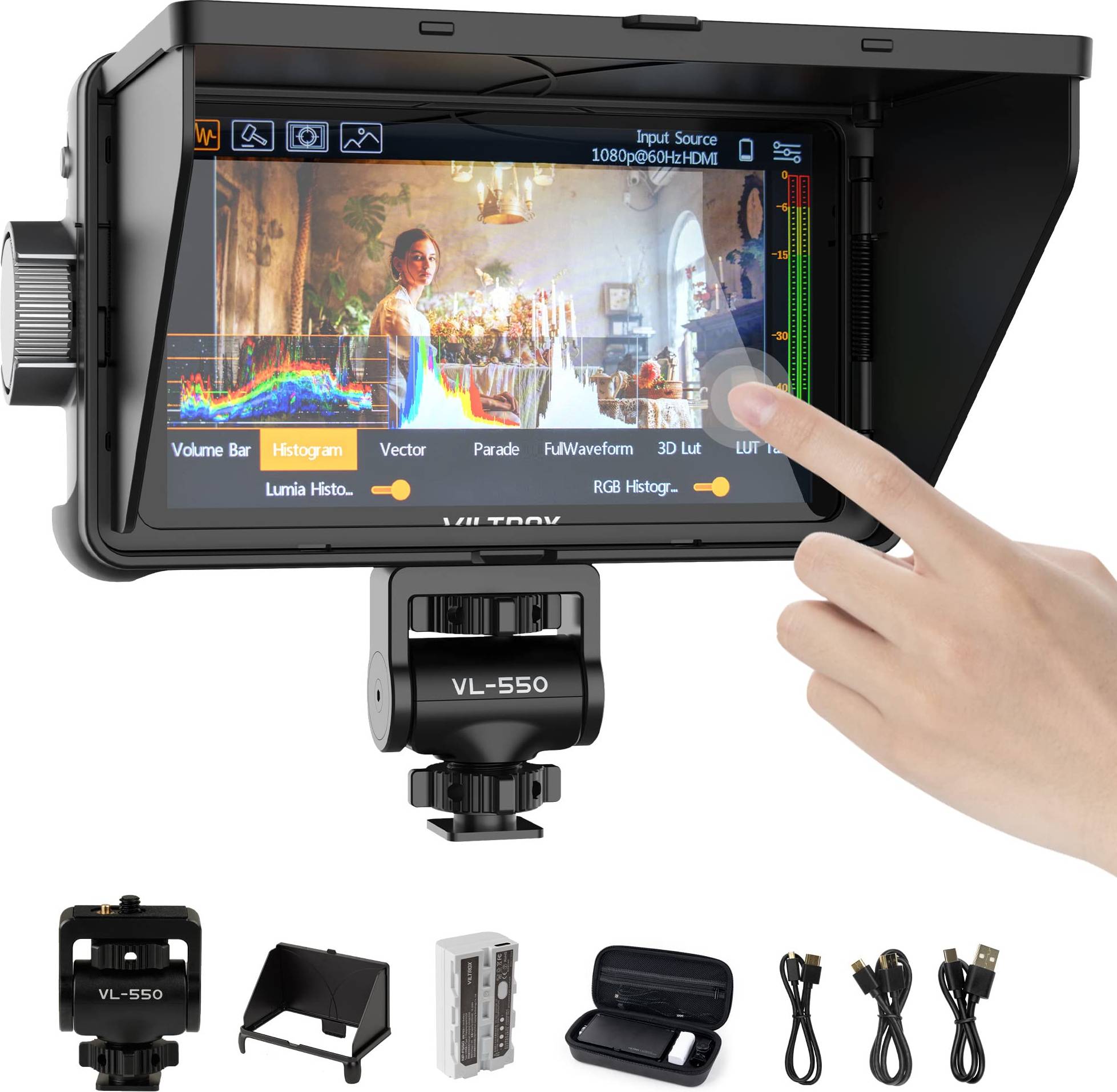 Viltrox DC-550 Pro 5.5 Inch Camera Field Monitor