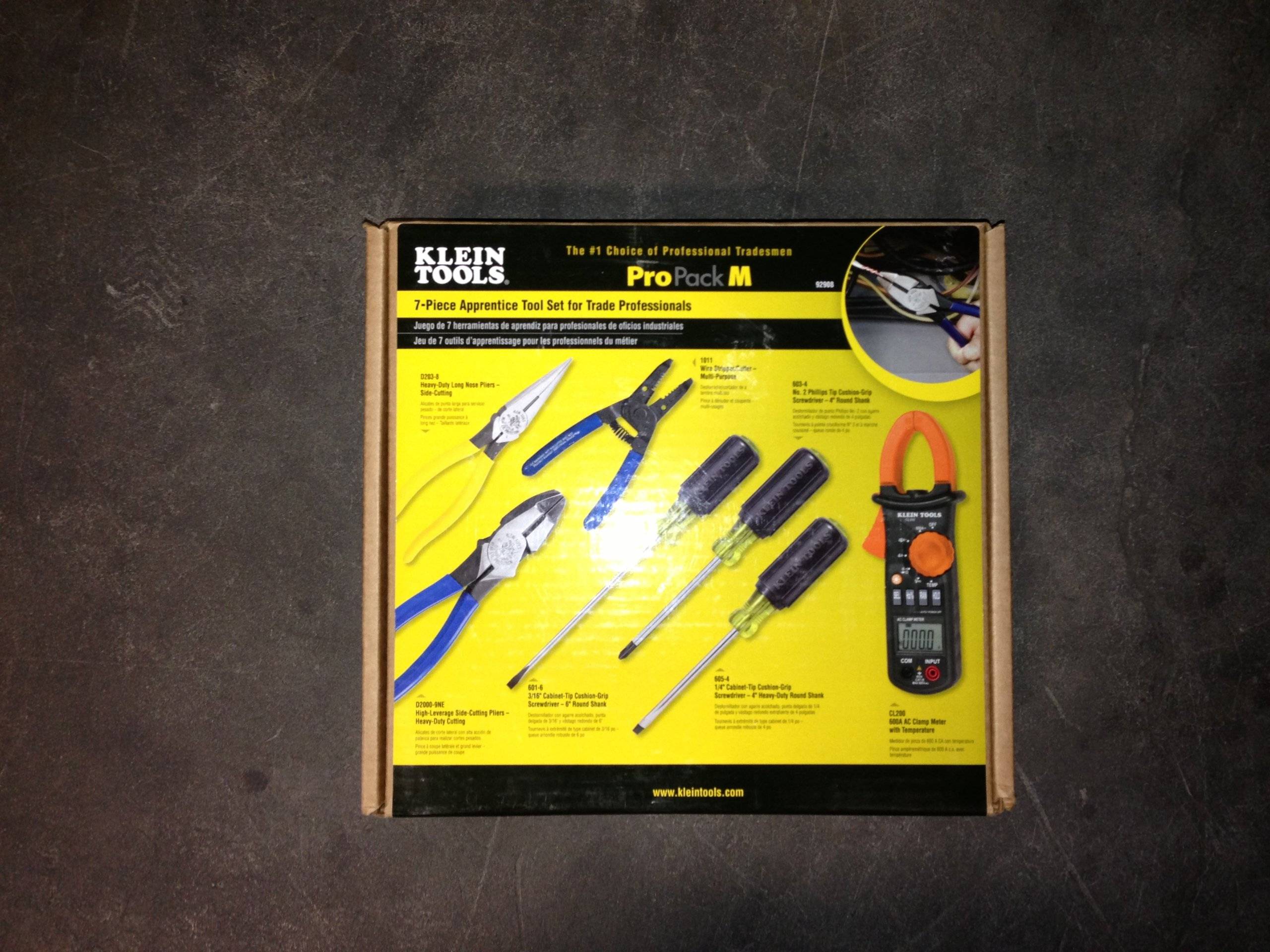 Klein clamp Klein Tools Apprentice Set with Clamp Meter 92908