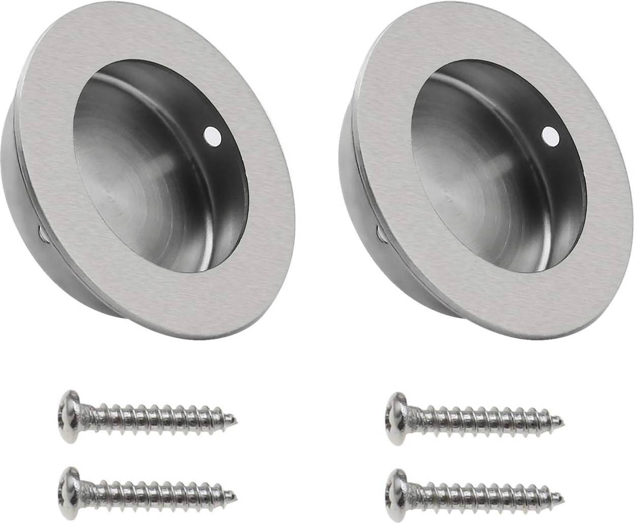 Create Idea Round Recessed Handle 2pcs