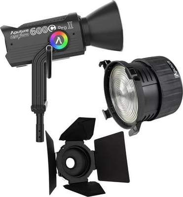 Aputure LS 600C Pro II RGB LED Monolight Bundle