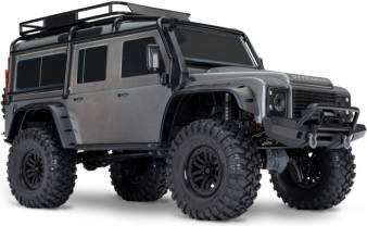 TRX-4 Land Rover Defender Clipless Silver RTR