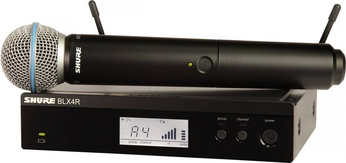 Shure BLX24R Beta58 T11 Wireless Microphone System