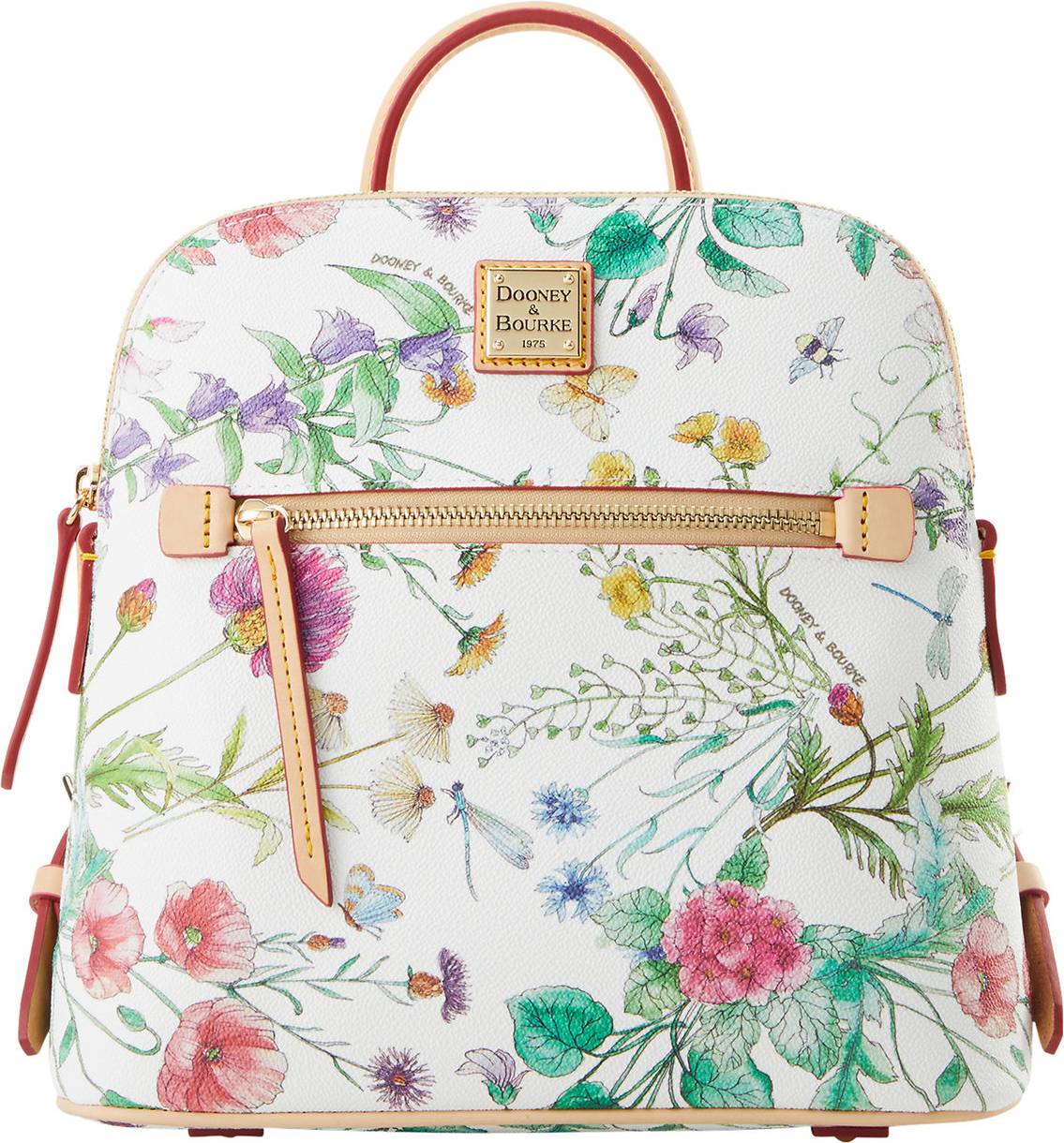 Dooney &bourke backpack Dooney & Bourke Botanical Collection Backpack White