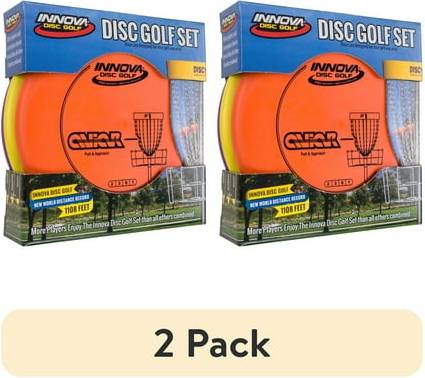 Disc golf set Innova Walmart.com, (2 pack) Disc Golf DX 3-Disc Set
