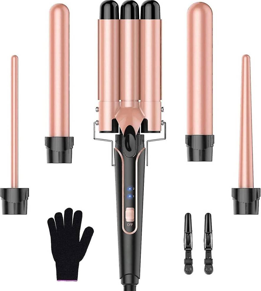Curling Iron Set 5 In 1 Wave