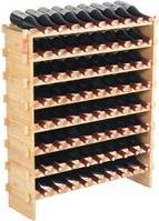 VEVOR 72 Bottle Upgrade Modular Wine Rack Vinställ