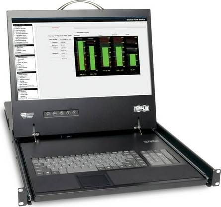 Tripp Lite 19 Inch Eaton Series 8-Port Rack Console