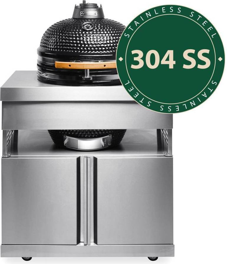 Kamado-Modul Stainless Collection Edelstahl
