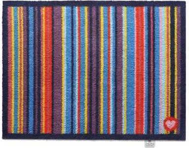 Hug Rug Pattern Stripe 85 Yellow