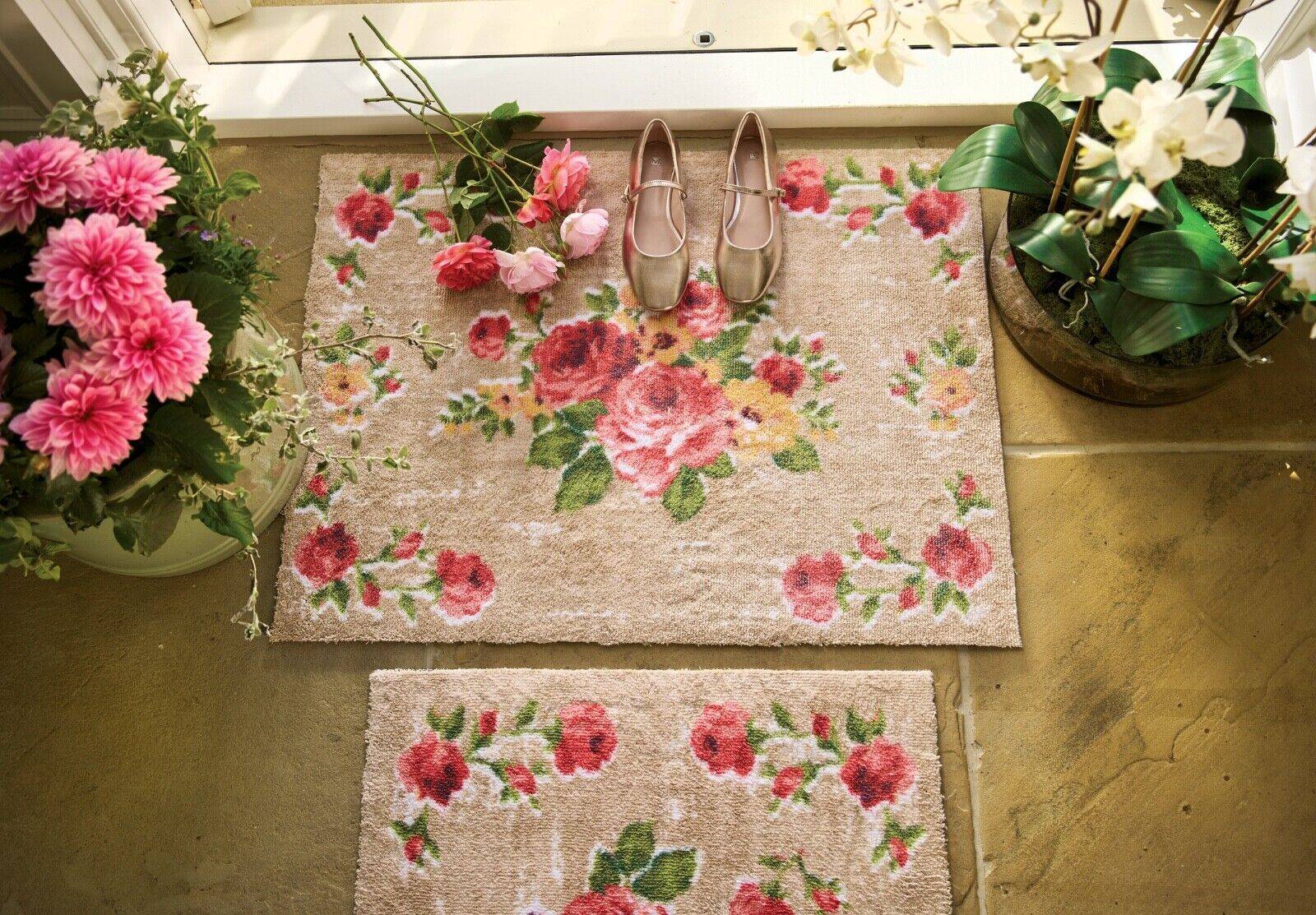 Vintage Rose Design Mat Machine