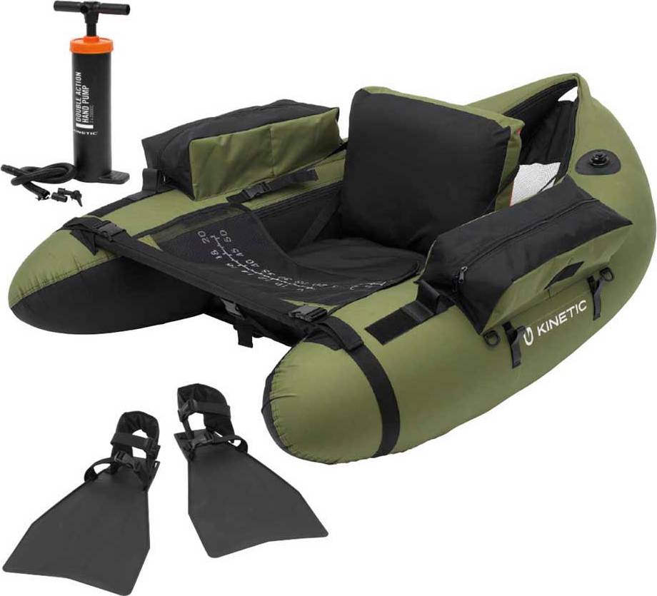 Belly boat Kinetic Fish Hunter Combo Set