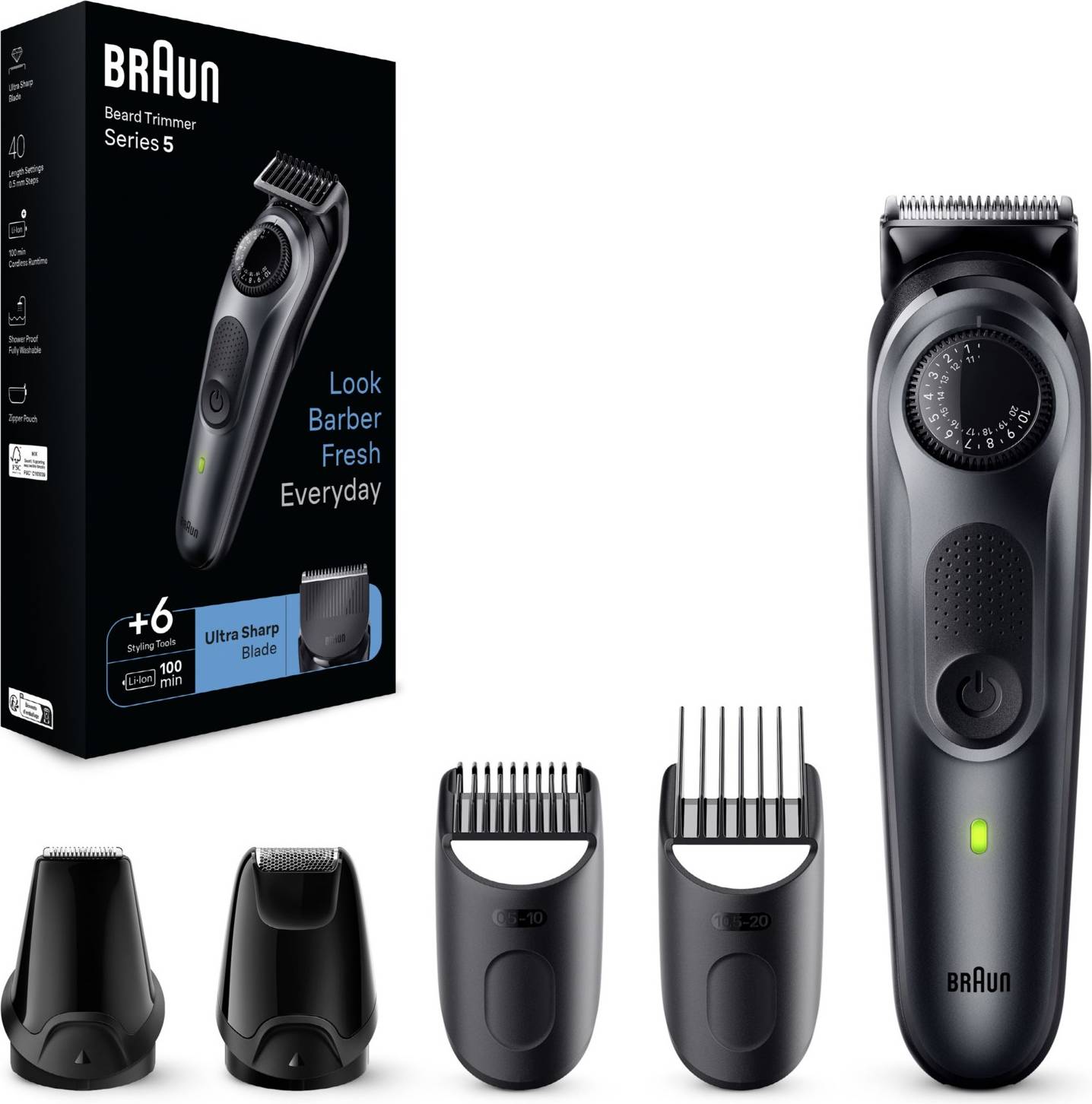 Braun Regolabarba BT5441 Rifinitore Styling