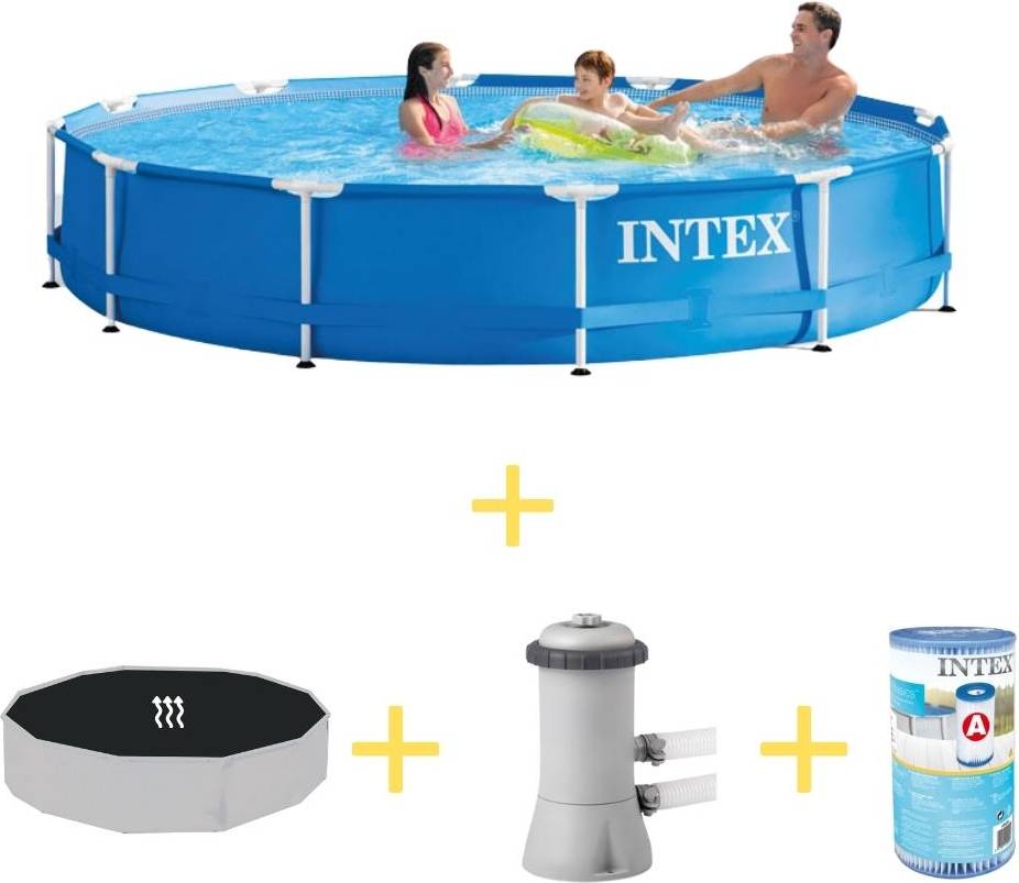 Pool 366 Intex Metal Frame Pool 366 x 76 cm