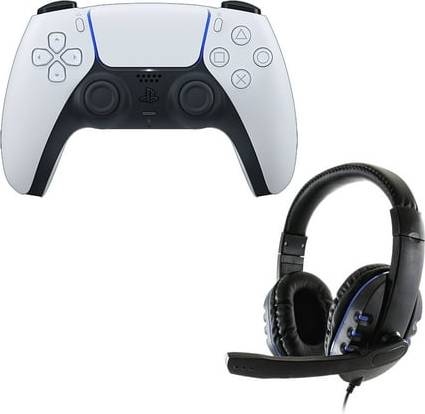 Sony DualSense Controller with Universal Headset