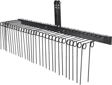 3 point hitch VEVOR Tow Behind Landscape Rake 72 Inch 32 Steel Tines