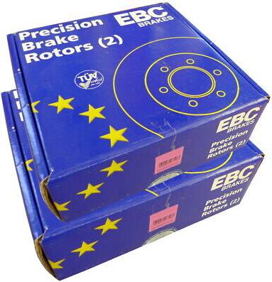 Ebc Brake Discs Premium Front Rear for MB M Class W164 R Class