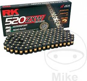 RK Chain RK520ZXW BK 118R
