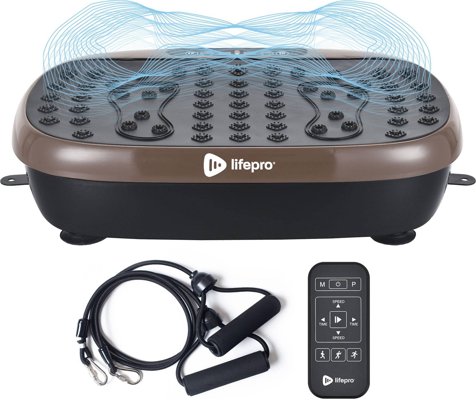 LifePro Mini Compact Vibration Plate Exercise Machine, Whole Body Vibration Plate Platform, Vibration Plate Machine