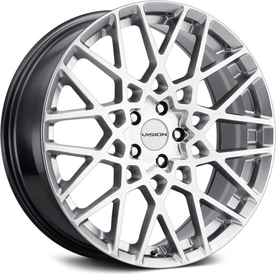 Vision 474 Recoil 20 Inch Silver Wheel Rim