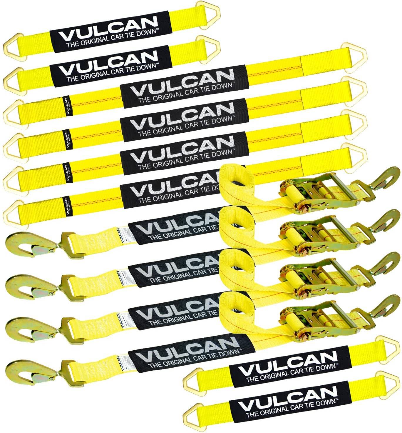 Complete Axle Strap Tie Down Kit