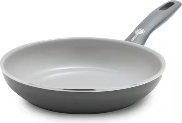 8 Inch Ceramic Nonstick Frying Pan Grey