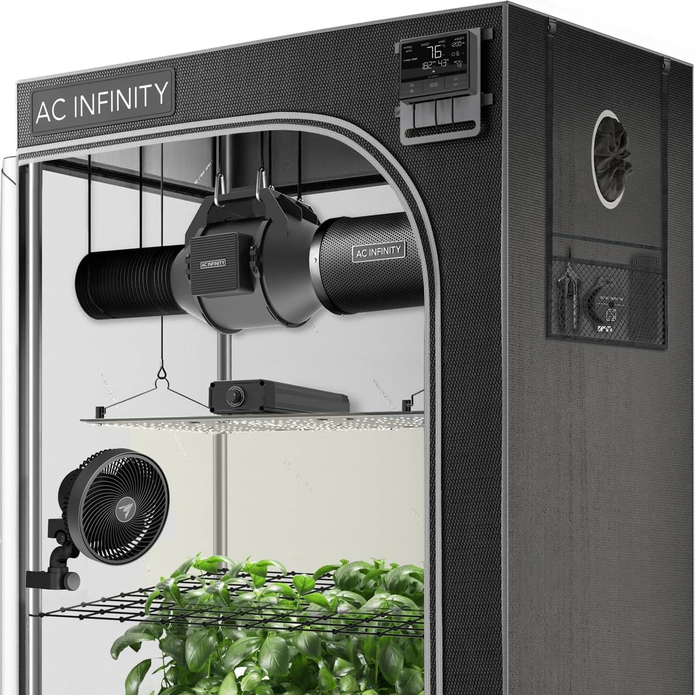 Ac Infinity Advance Grow Tent System Rustfrit stål