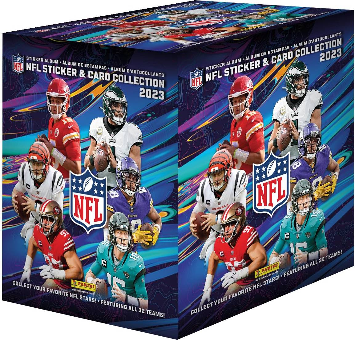 Panini NFL Sticker & Card Collection 2023 Display