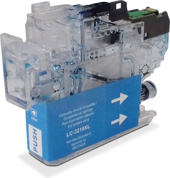Go Inks Compatible 2 Ink Cartridges LC3211C Non-OEM for Brother