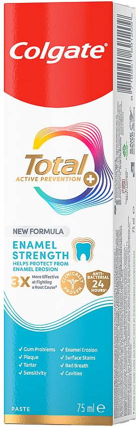 Colgate total Colgate Total Active Prevention Enamel Strength Toothpaste 75ml