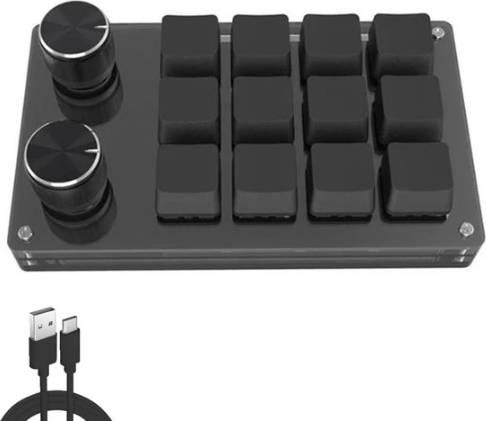 PS Stream Deck USB C Macro Mini Keyboard