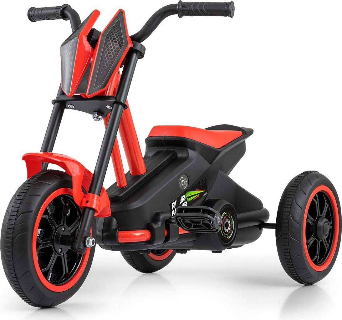 Kart À Pédales Rider Rouge Noir