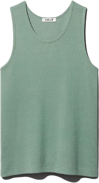 CDLP Rib Tank Top - Sage