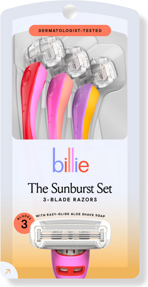 Billie Billie Disposable Razors Sunburst Set
