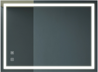28 inch bathroom vanity Baboom Bathroom LED Classy Vanity Mirror 36-Inches x 28-Inches