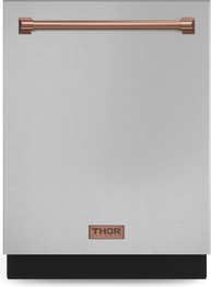 Thor Kitchen Gordon Ramsay 24 Inch Top Control Built-in Dishwasher With Third Rack